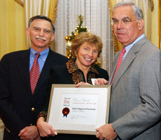 Emerson College Receives a prize from Mayor Menino